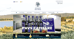 Desktop Screenshot of domaine-des-peres.com